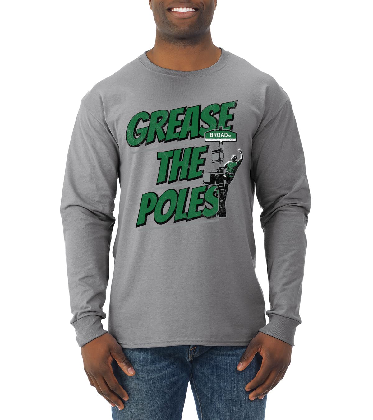 Phil Fan Fantasy Football Sports Mens Long Sleeve Shirt