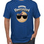 Unbothered and Uncrusted Funny PB&J Sandwich Sunglasses Humor Men's T-Shirt