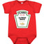 Condiment Baby Bodysuit for Boys & Girls