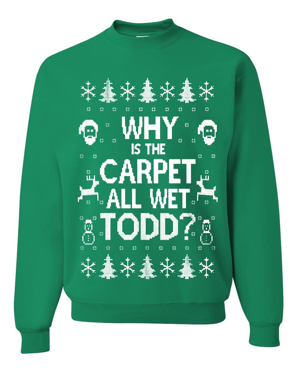 I Don't Know Margo Ugly Christmas Sweater Unisex Crewneck Sweatshirt