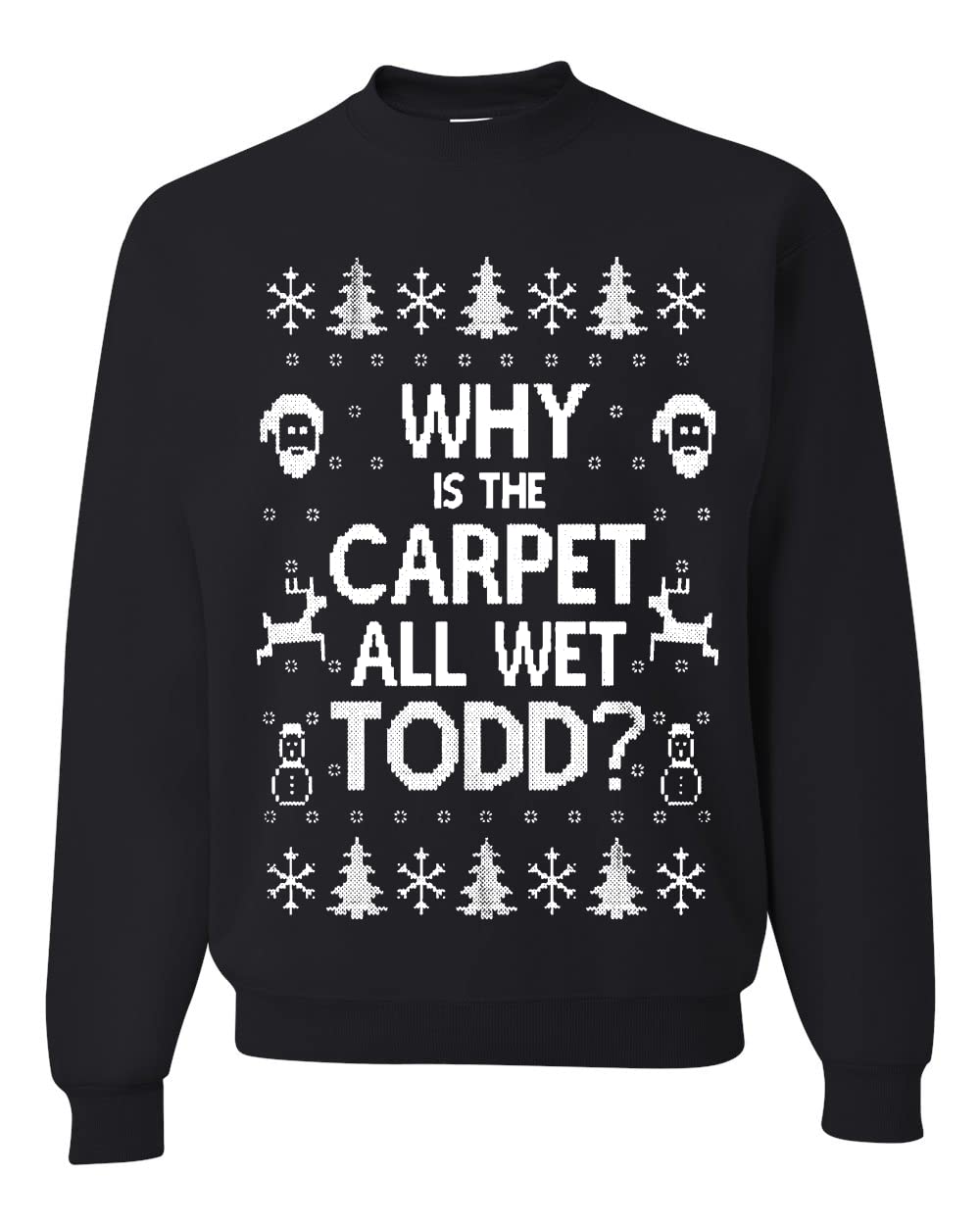 I Don't Know Margo Ugly Christmas Sweater Unisex Crewneck Sweatshirt