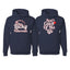 One Lucky Fisherman Best Catch of His Life Cute Couple Shirts His and Hers Matching Couples Hoodie Sweater Set