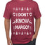Why is The Carpet All Wet Todd? Ugly Christmas Sweater Unisex Graphic T-Shirt