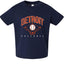 American Baseball Fan Vintage Distressed Field Sports Toddler Crew Graphic T-Shirt