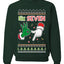 67 Meme Six Seven 6 7 Santa Hands Ugly Funny Unisex Crewneck Sweatshirt