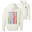 No One Fights Alone First Responder Hoodie Dispatcher EMS Corrections Police Fire Military Unity Hooded Sweatshirt