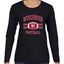 College Football Fan Vintage American Team Design, Retro USA Sports Women's Long Sleeve T-Shirt