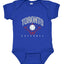 American Baseball Fan Vintage Distressed Field Sports Gift Baby Short-Sleeve Bodysuit