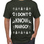 Why is The Carpet All Wet Todd? Ugly Christmas Sweater Unisex Graphic T-Shirt