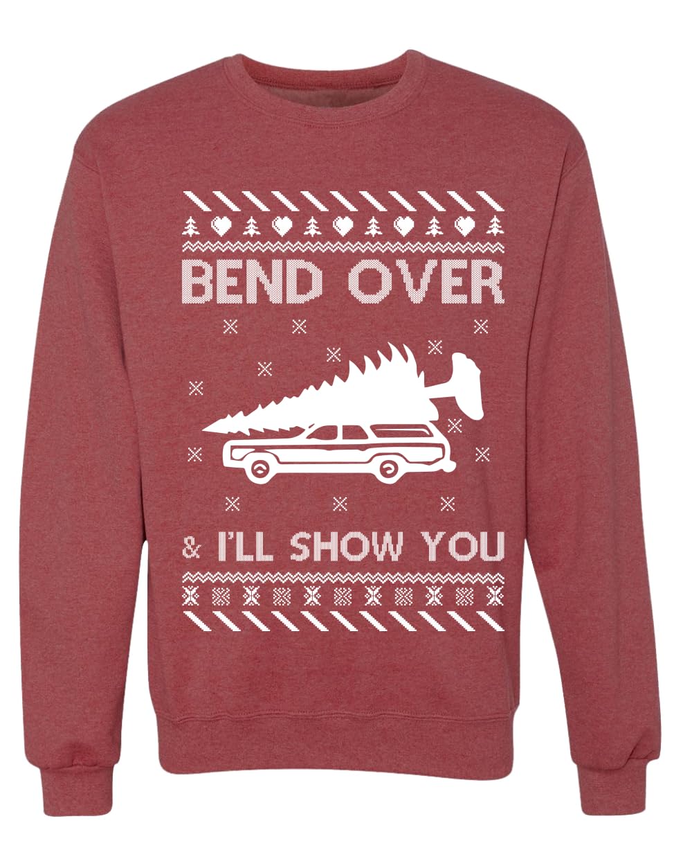 Where You Gonna Put a Tree That Big Funny Ugly Christmas Sweater Sweatshirt
