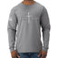 Redeemed Cross Jesus Christ Nails  Inspirational/Christian Mens Long Sleeve Shirt