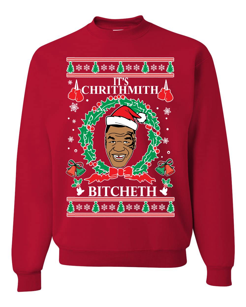 Merry Chrithmith Ugly Christmas Sweater Unisex Crewneck Graphic Sweatshirt