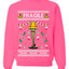 Fragile Leg Lamp Ugly Christmas Sweater Unisex Crewneck Graphic Sweatshirt