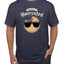 Unbothered and Uncrusted Funny PB&J Sandwich Sunglasses Humor Men's T-Shirt