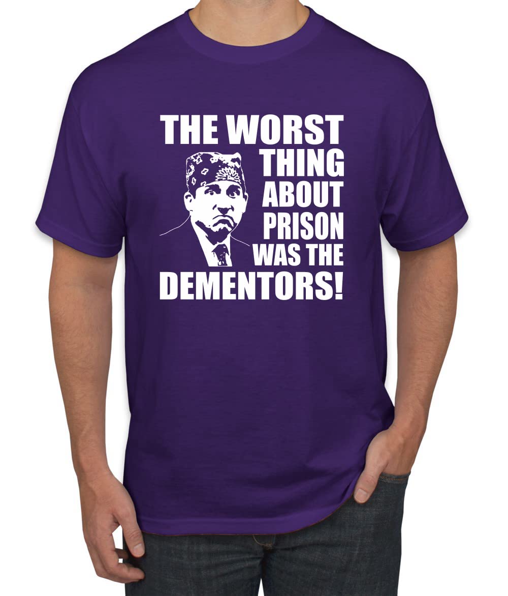 Prison Mike Dementors Quote Office Men's T-Shirt