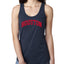 Classic Varsity College Style Fantasy Fan, Trendy Team Streetwear Sports Ladies Racerback Tank Top