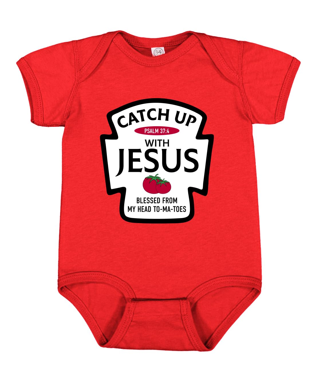 Funny Jesus Christ Condiment Inspirational/Christian Baby Creeper Boys Girls Infant Bodysuit