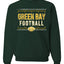Green Bay Fan Fantasy Football Sports Unisex Crewneck Sweatshirt