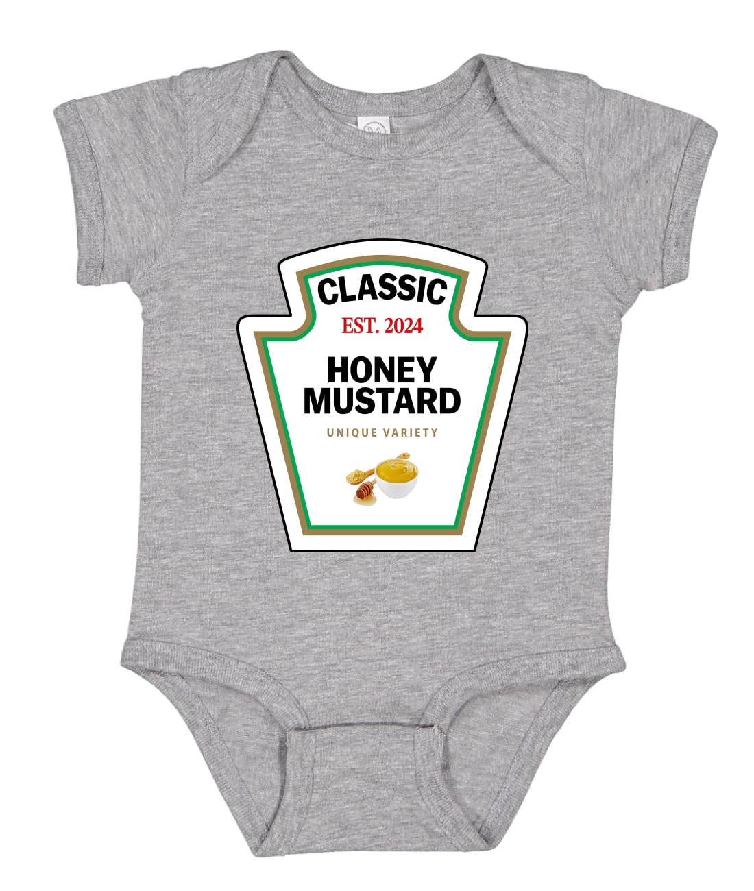 Condiment Baby Bodysuit for Boys & Girls