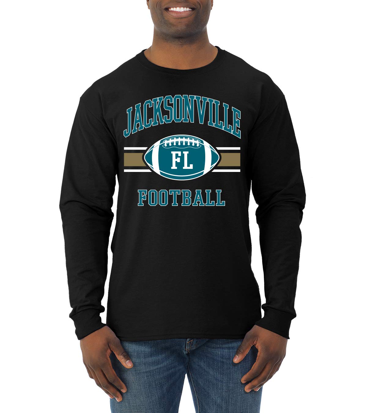 City of Arizona ARI American Football Fantasy Fan Sports Mens Long Sleeve Shirt