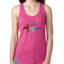 Ford Mustang Shirt USA Flag Mustang Emblem Cars and Trucks Ladies Racerback Tank Top