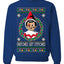 Snitches Get Stitches Ugly Christmas Sweater Unisex Crewneck Sweatshirt