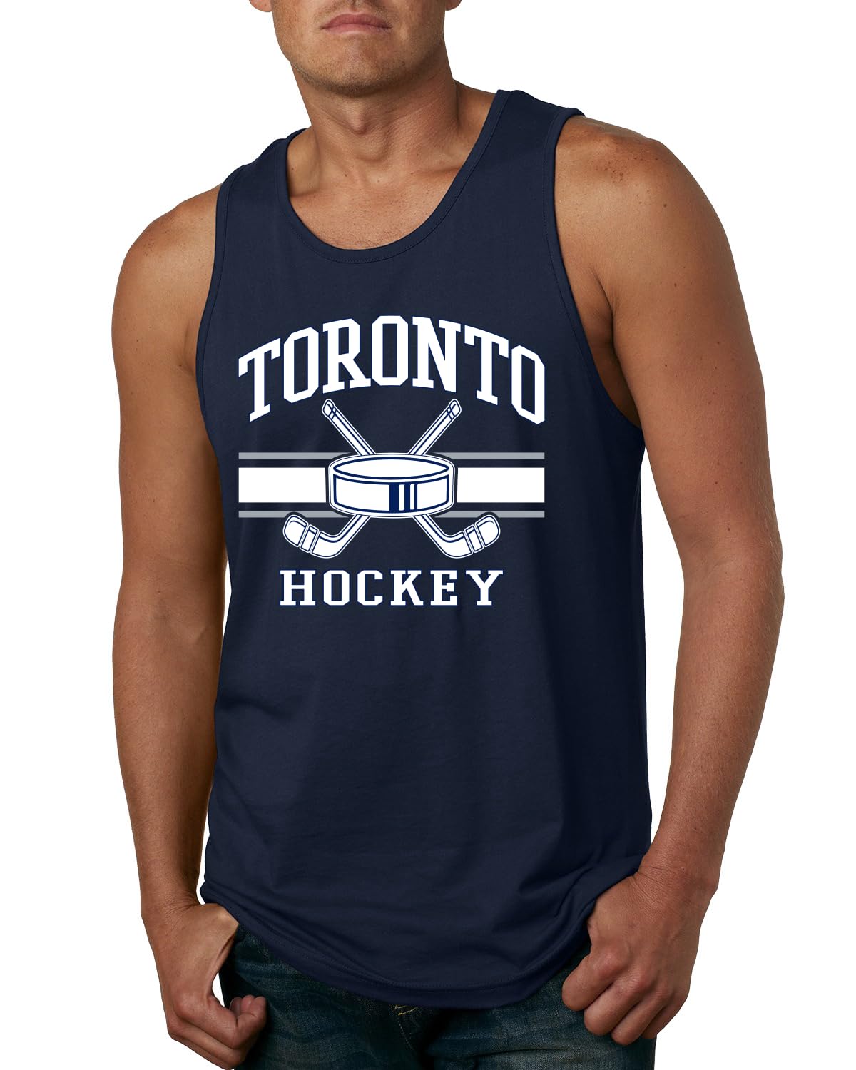 Hometown Fan Team Pride | Fantasy Hockey Fans Sports Mens Tank Top