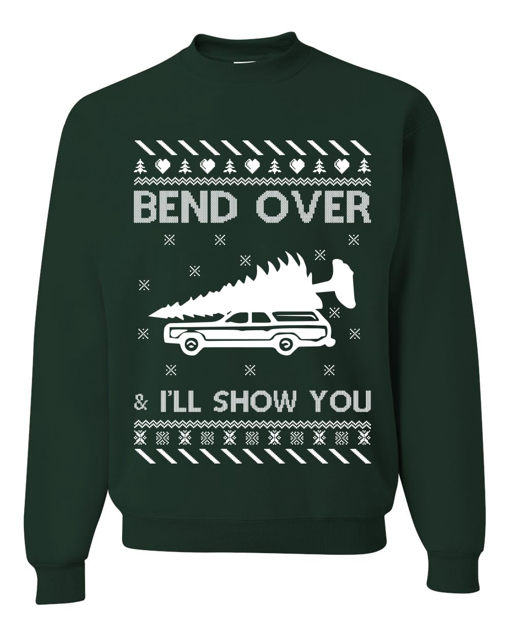 Where You Gonna Put a Tree That Big Funny Ugly Christmas Sweater Sweatshirt