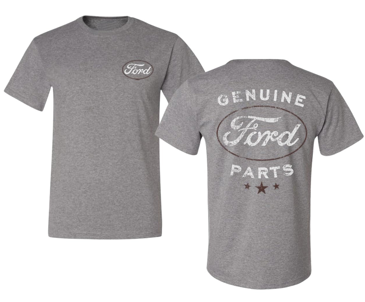 Genuine Ford Parts Vintage Distressed  Cool Printed  Cars and Trucks Men's T-Shirt