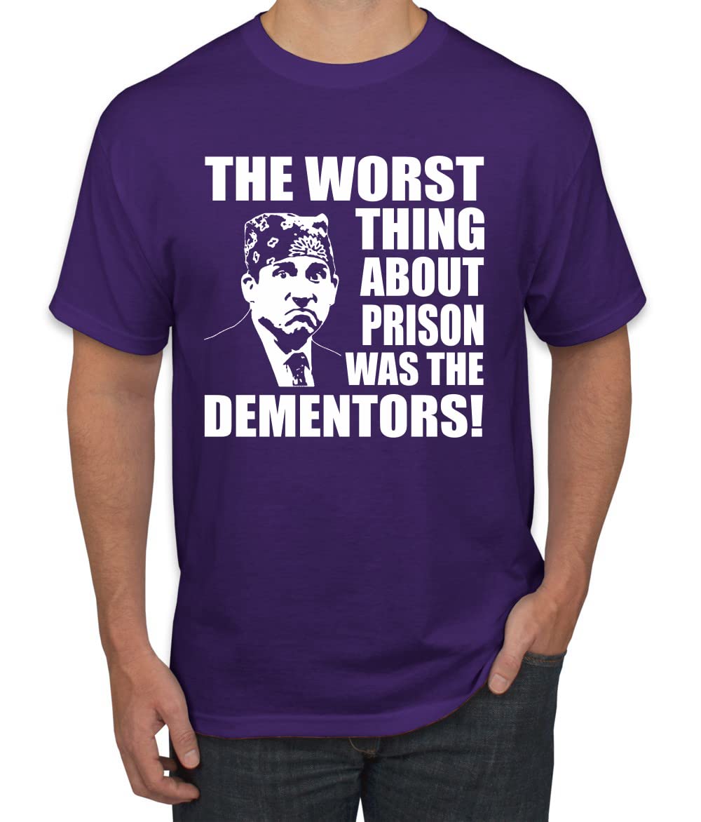Prison Mike Dementors Quote Office Men's T-Shirt