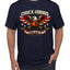Chuck Norris Legends Never Die 1940-2026 RIP Memorial Bald Eagle Black Belt Tribute Men's T-Shirt