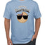 Unbothered and Uncrusted Funny PB&J Sandwich Sunglasses Humor Men's T-Shirt