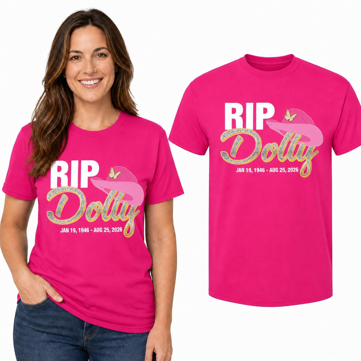 Country Music Legend RIP Pop Culture Mens & Womens Unisex Tshirt