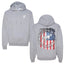 US Flag Ford Bronco Cars and Trucks Front and Back Unisex Hoodie Sweatshirt