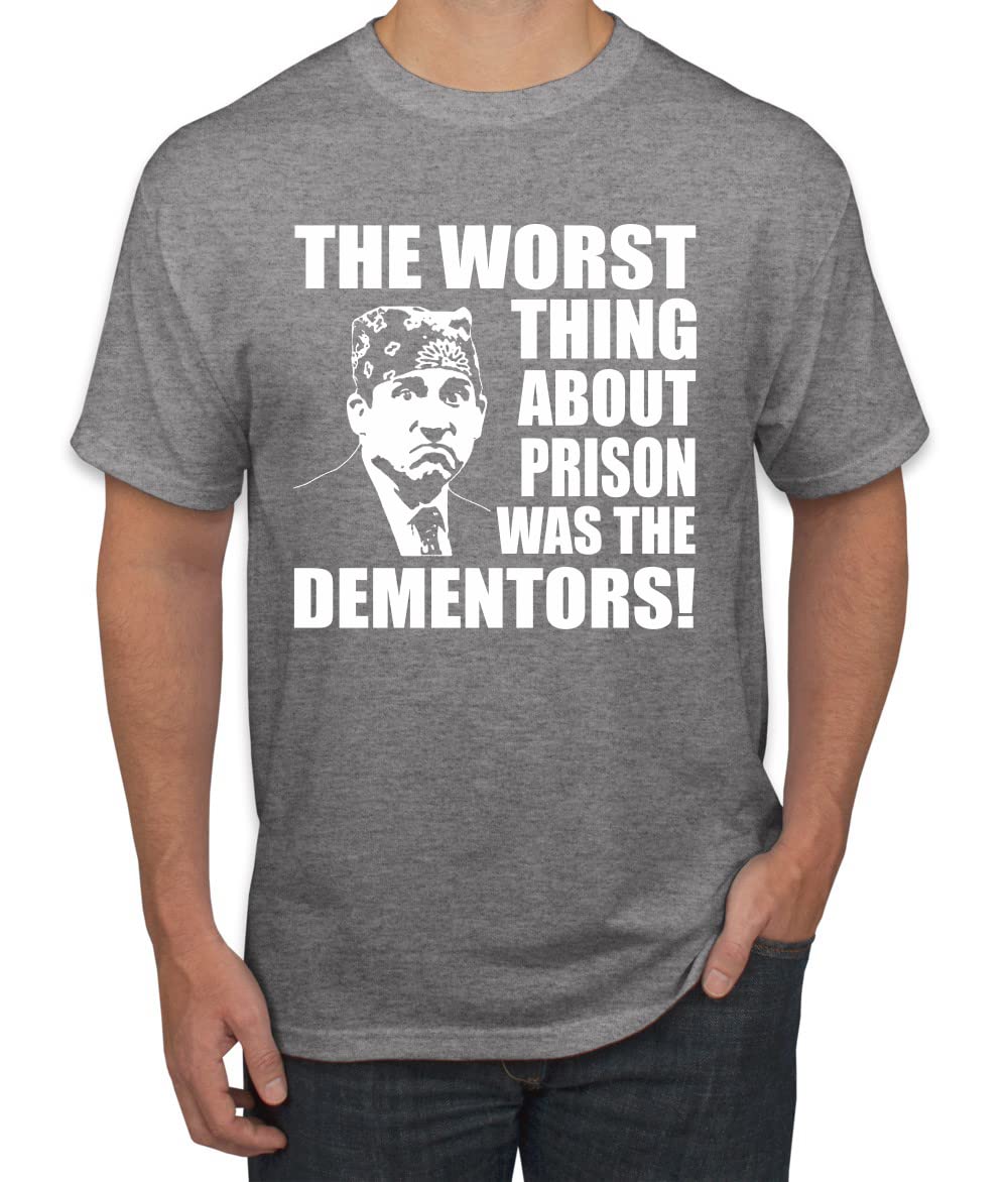 Prison Mike Dementors Quote Office Men's T-Shirt