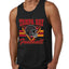 Vintage American Footbal Team Fan Helmets Sports Mens Tank Top