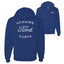 Vintage Distressed Genuine Ford Parts Cars and Trucks Front and Back Zip Up Hoodie Sweatshirt