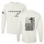 Freedom Cross, Christian Patriotic Men's Long Sleeve Shirt, Charlie Kirk Merch