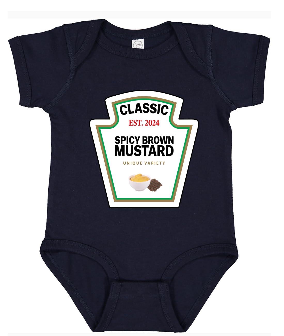 Condiment Baby Bodysuit for Boys & Girls