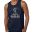 Shelby Cobra USA Logo Emblem Powered by Ford Motors Cars and Trucks Mens Tank Top