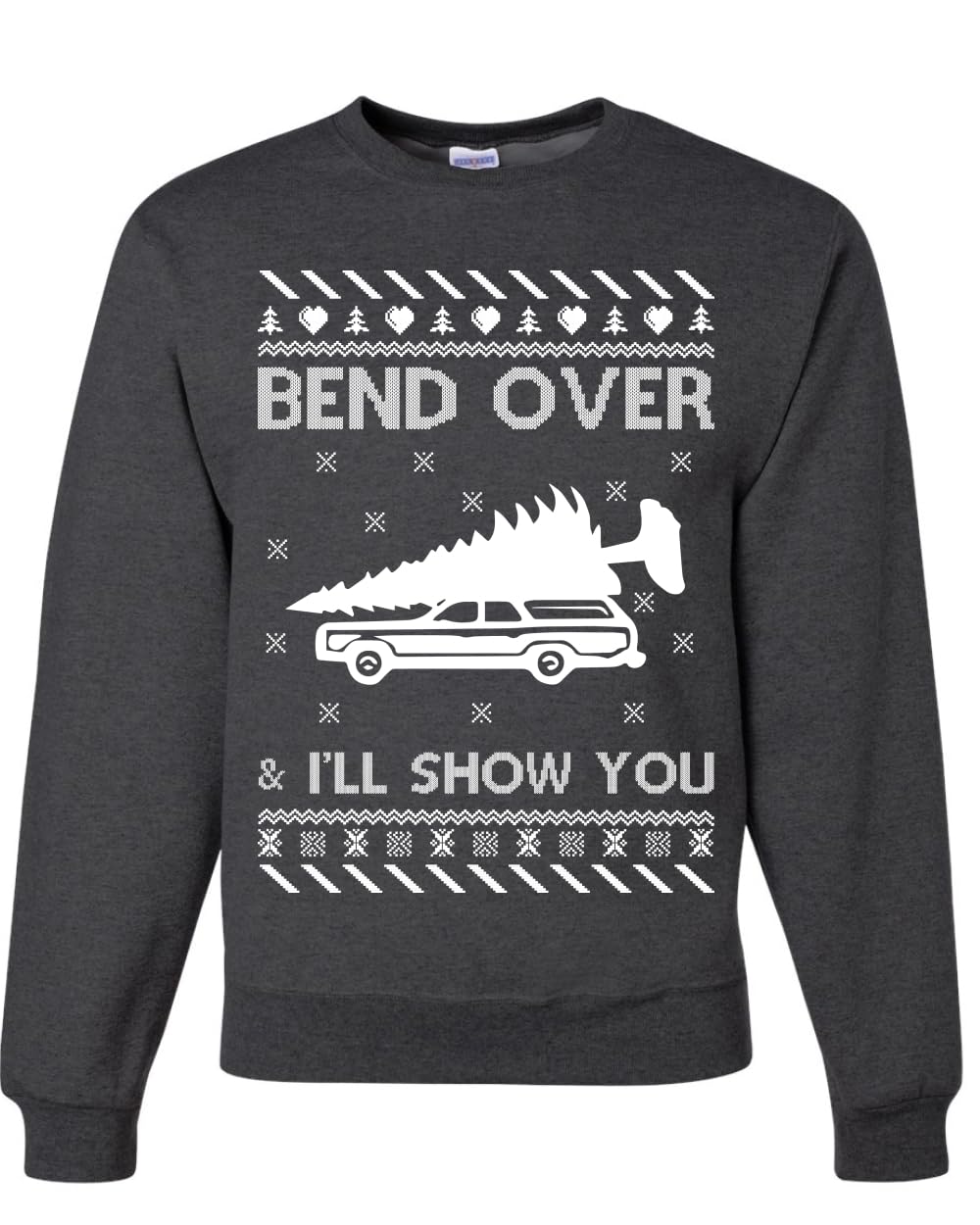 Where You Gonna Put a Tree That Big Funny Ugly Christmas Sweater Sweatshirt