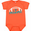 Football Fan Baby Bodysuit for Boys & Girls, Cute Infant Outfit, Newborn Gift