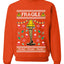 Fragile Leg Lamp Ugly Christmas Sweater Unisex Crewneck Graphic Sweatshirt