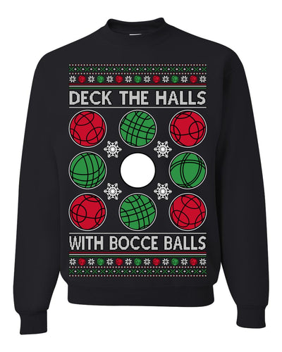 Funny Italian Christmas Donkey Ugly Christmas Sweater Crewneck Sweatshirt