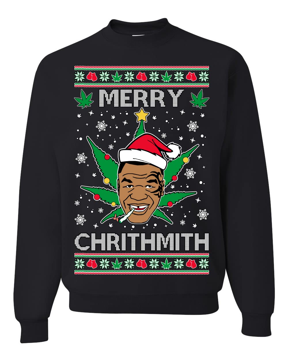 Merry Chrithmith Ugly Christmas Sweater Unisex Crewneck Graphic Sweatshirt
