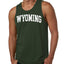 State of Wyoming College Style Fashion Mens Tank Top