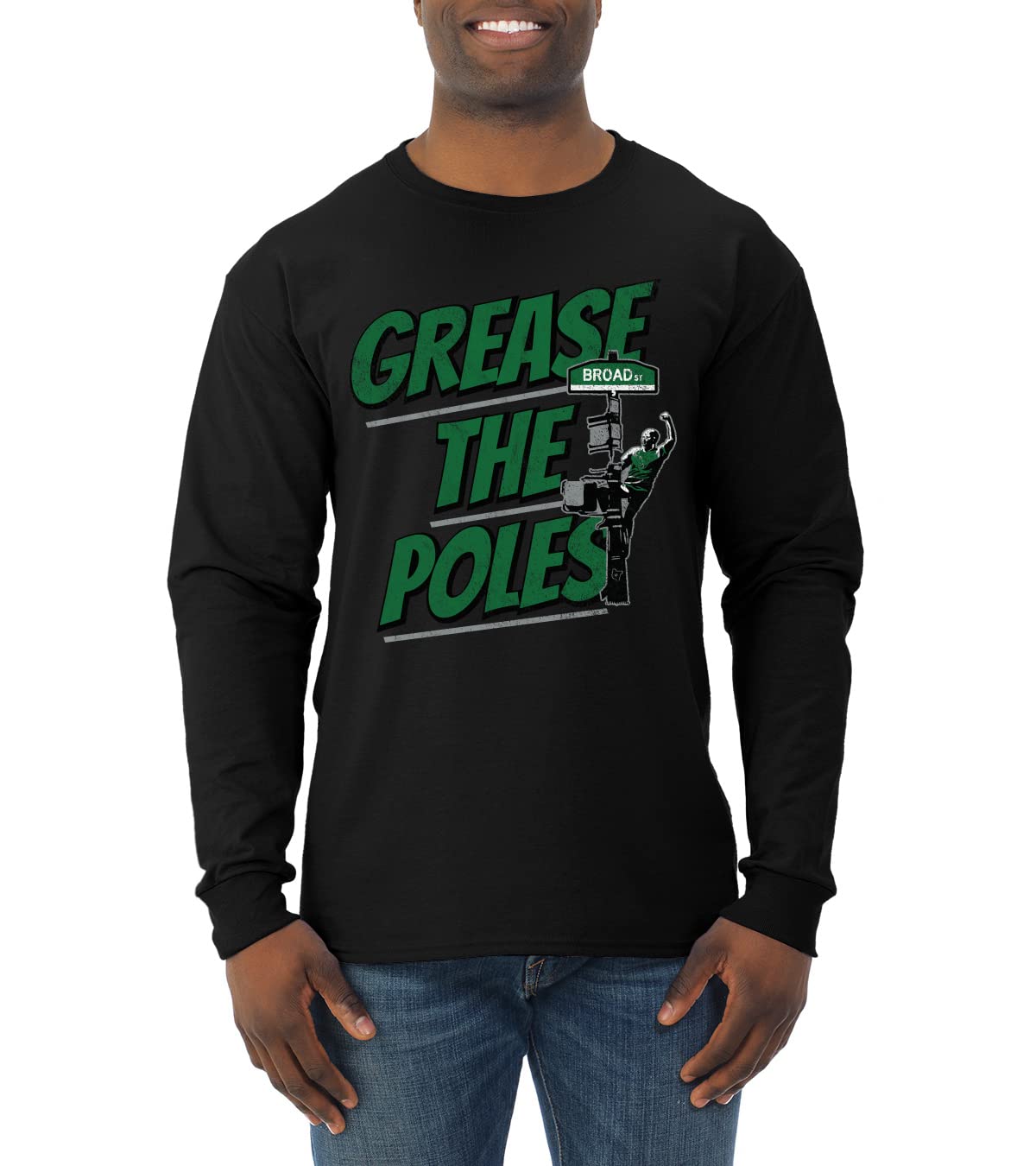 Phil Fan Fantasy Football Sports Mens Long Sleeve Shirt