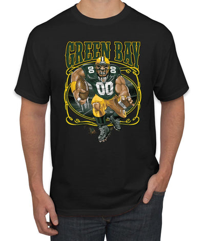 Green Bay Fan | GB Fantasy Football Sports Men's T-Shirt