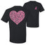 Breast Cancer Awareness Faith Pink Ribbon Sunflower Front and Back Unisex T-Shirt