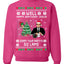 Well Happy Birthday Jesus Ugly Christmas Sweater Mens Womens Sweatshirt